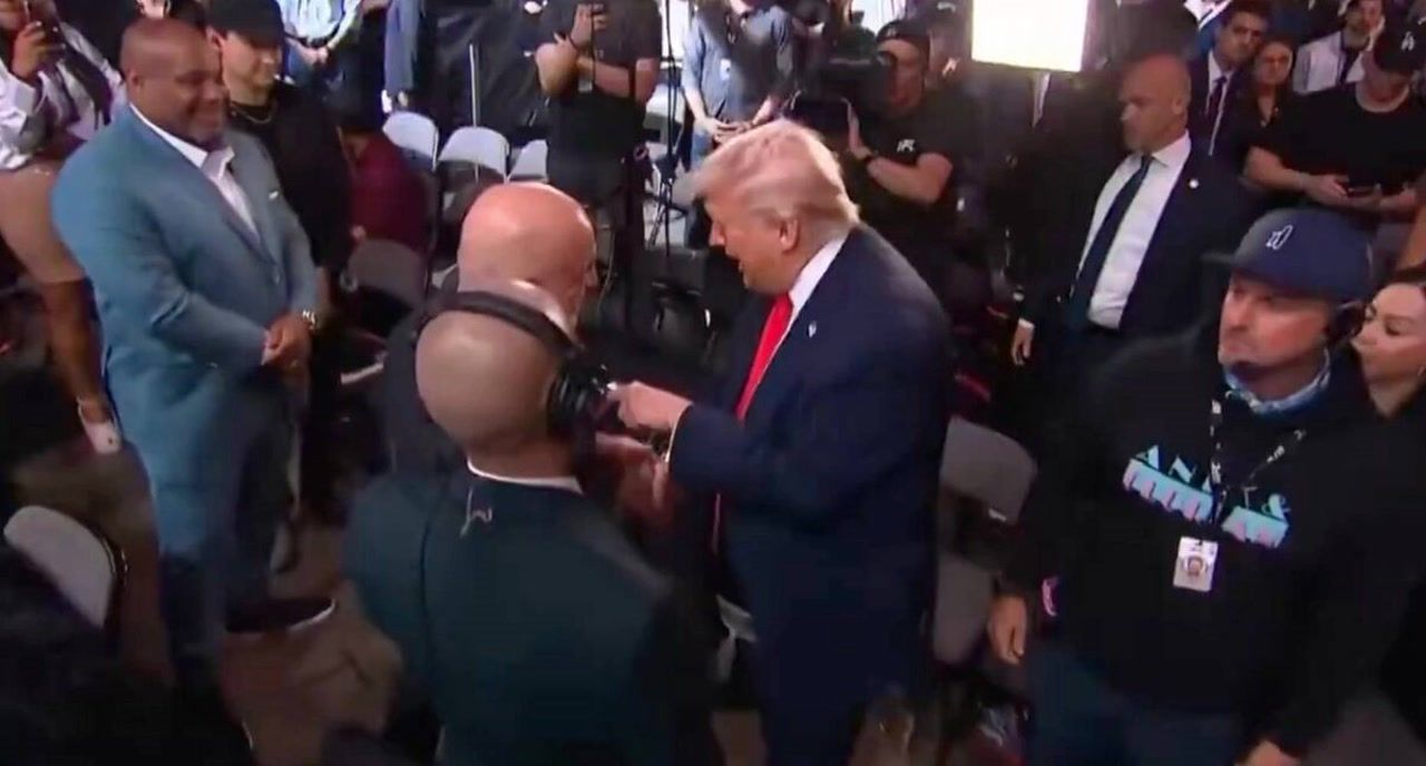 Joe Rogan reveals texts to Donald Trump before viral handshake