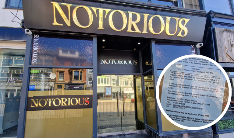 'Serious incident' - Man stabbed outside Blackpool town centre bar ...