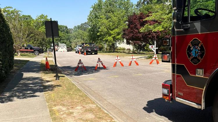 Road in Lexington reopens after gas leak