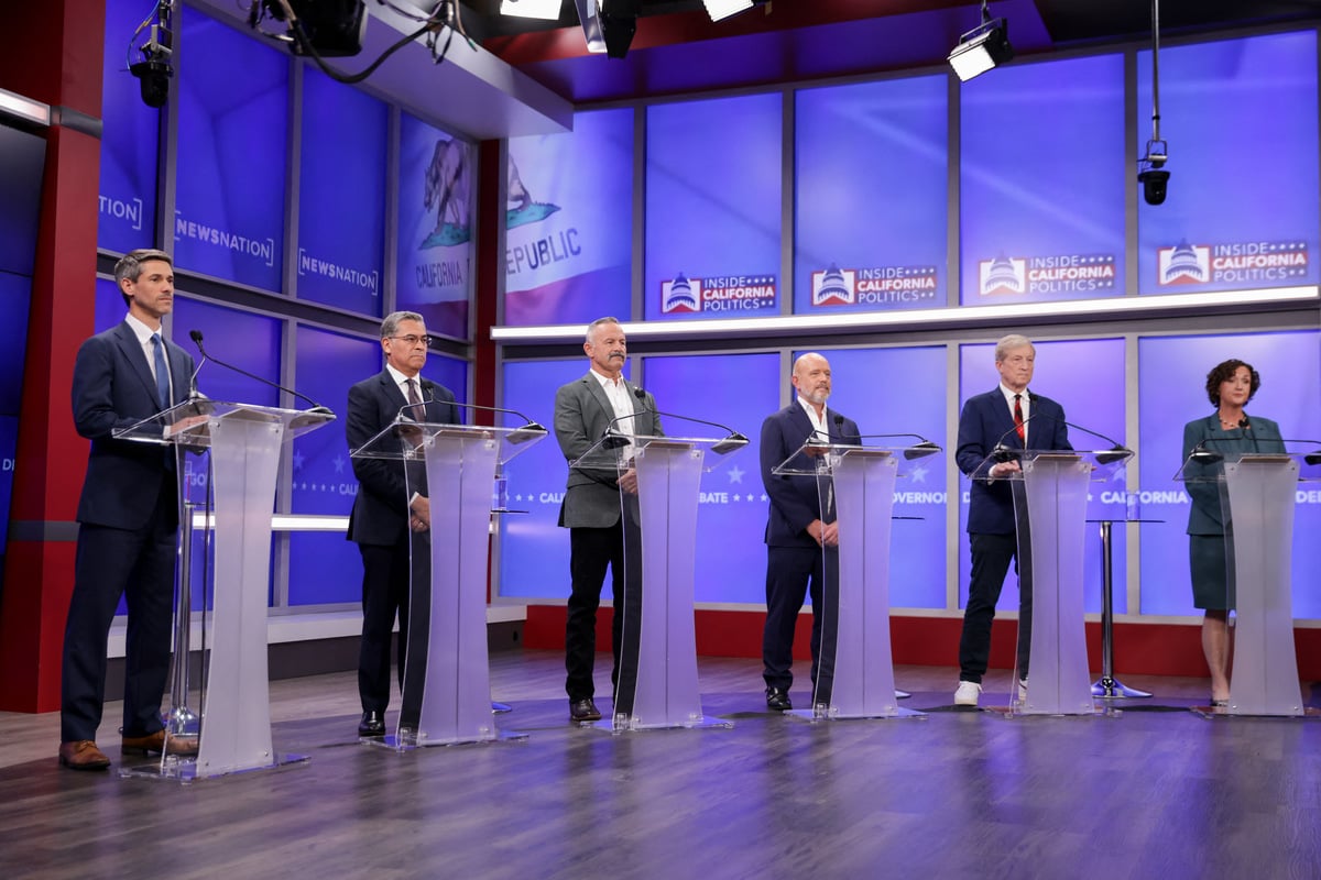Democrats and Republicans face off in first California gubernatorial ...