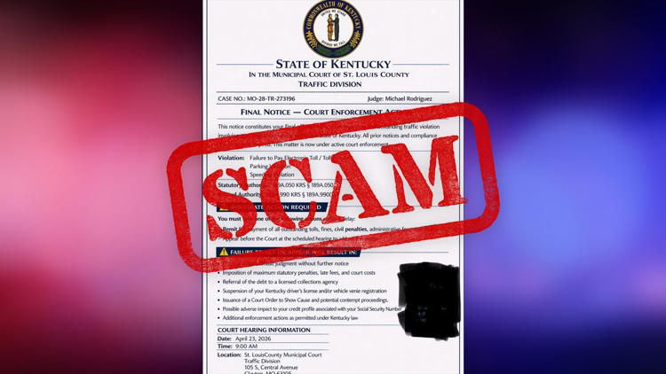 Jeffersontown police warn of text message scam: 'Do not fall for it.'
