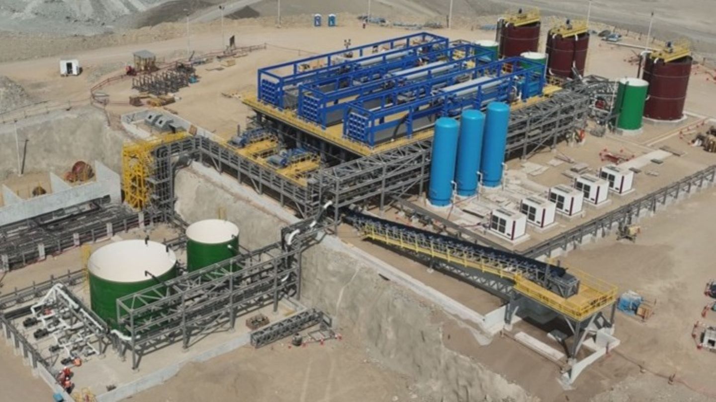 Rio2 initiates TFF commissioning at Peruvian copper mine