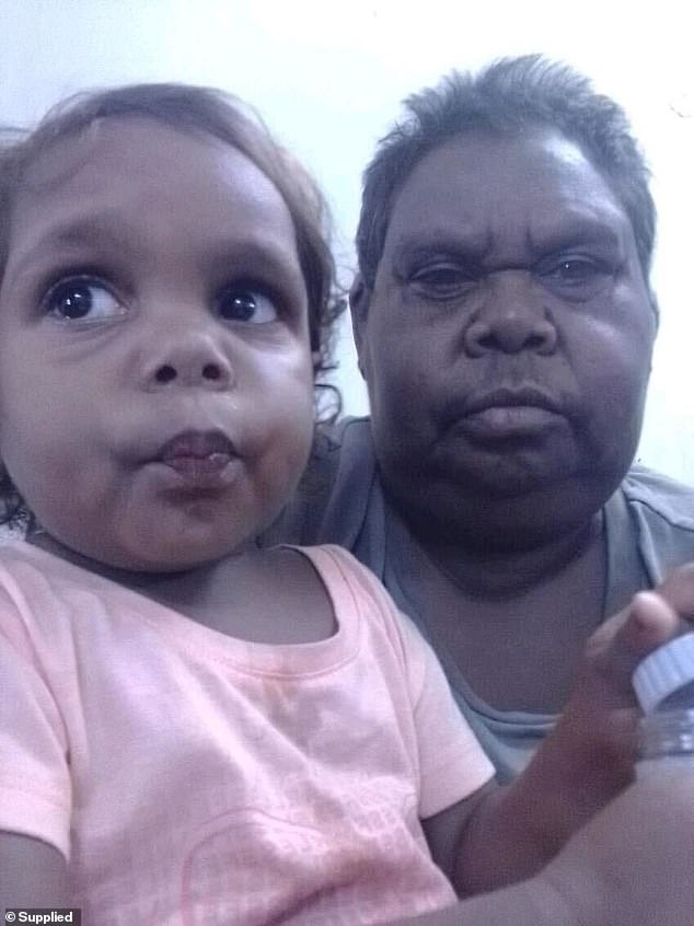 Sharon's grandmother Karen White shares a close bond with the missing little girl