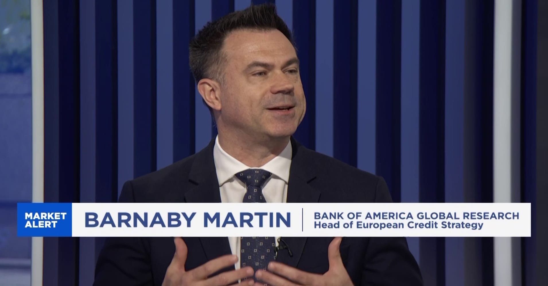 Bank of America Global Research's Barnaby Martin says banks' private ...