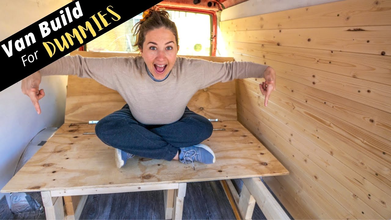How to create a folding sofa bed for your camper