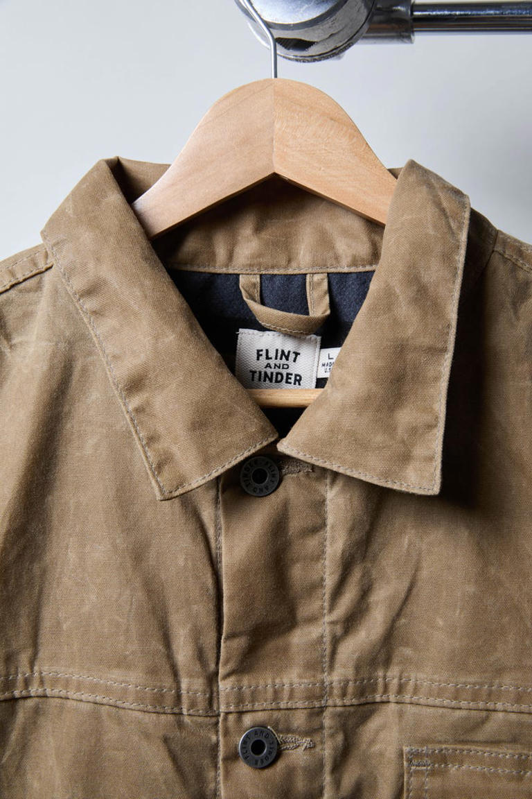 This jacket is the definition of a modern classic