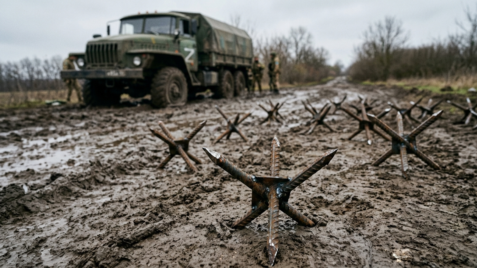 Ukraine is using drones to drop an ancient weapon on Russian supply lines