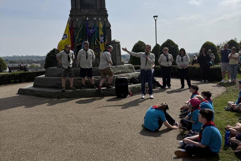 Lisburn Scouts take over Castle Gardens for fun day