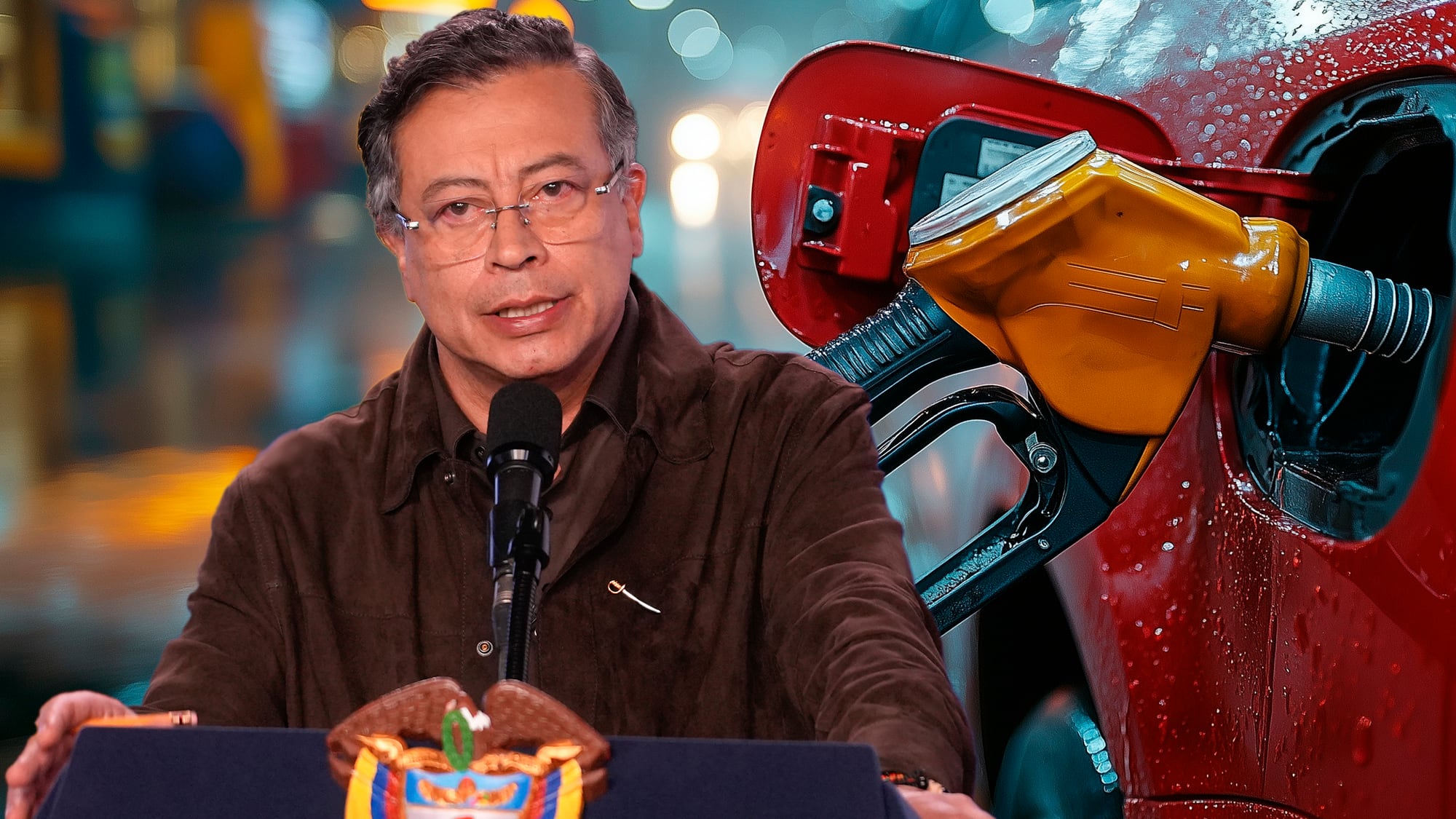 El presidente Gustavo Petro reveló detalles de una decisión que adoptó y que repercutirá en el precio de la gasolina.
