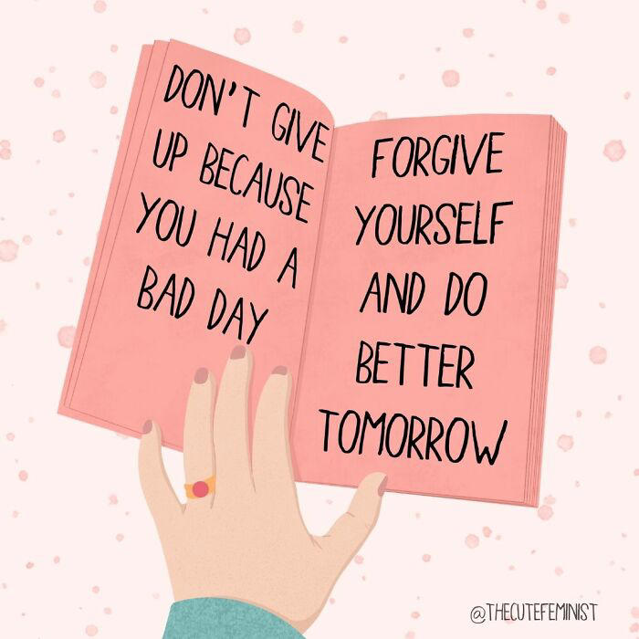 My 44 uplifting illustrations that have motivational quotes in them