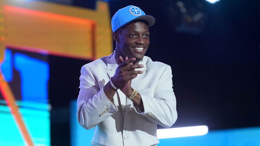Behind the scenes draft footage reveals even Carnell Tate was surprised ...