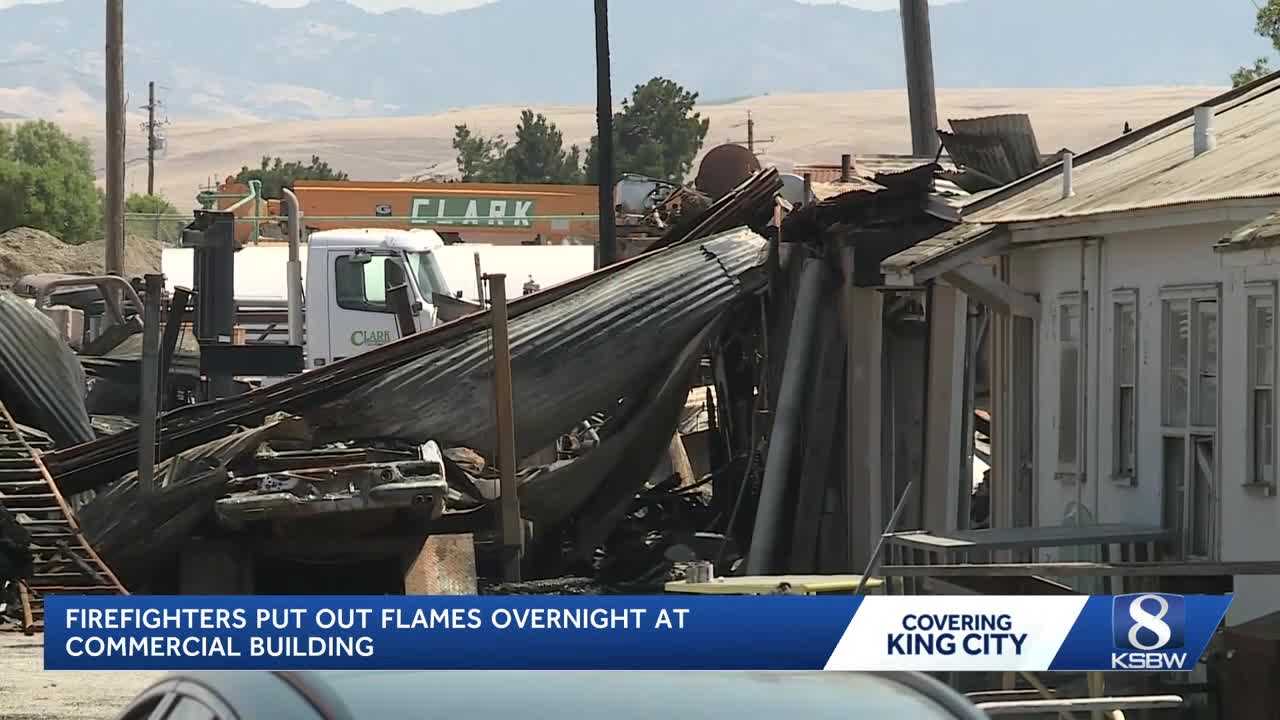 King City fire destroys structures and vehicles, cause under investigation