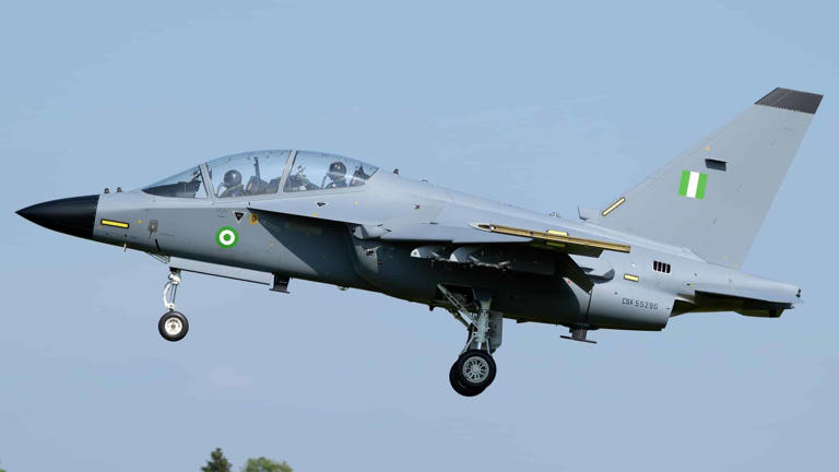 First Nigerian M-346FA flies with complete livery