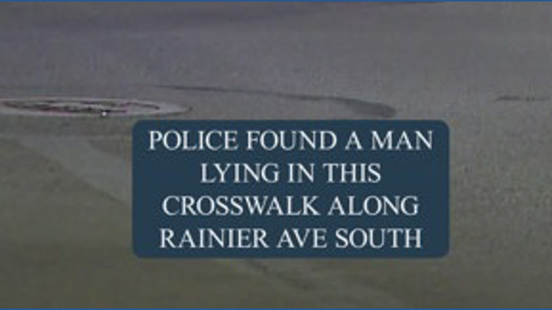 Police investigate after man found shot in Renton crosswalk