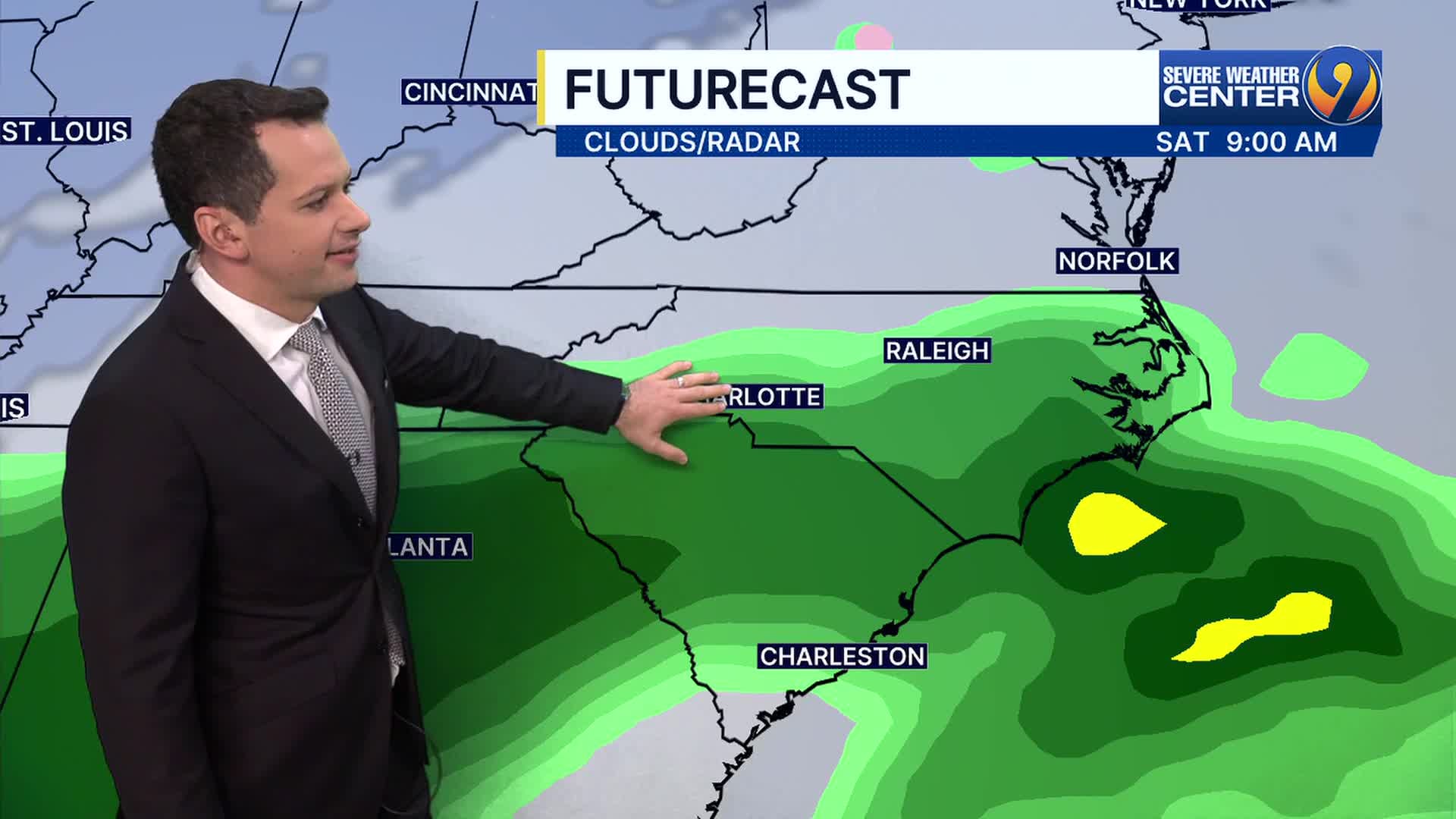 Forecast: Tracking several chances for rain before drier weather ...