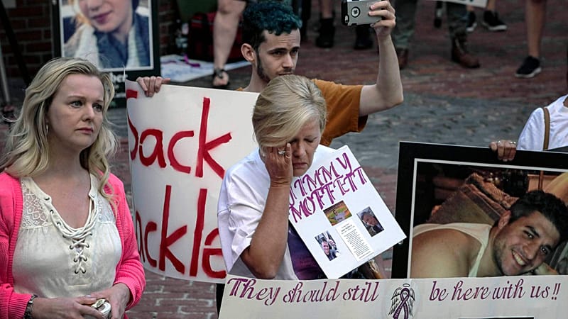 US opioid crisis: Families speak out after Purdue Pharma sentencing