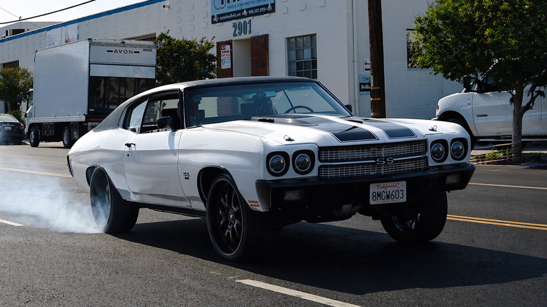 800HP twin turbo Chevelle SS showcasing aggressive power and style