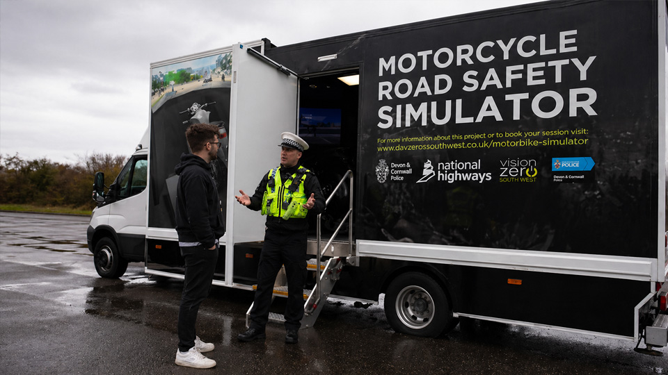 Police highlight dangerous motorcycle riding habits