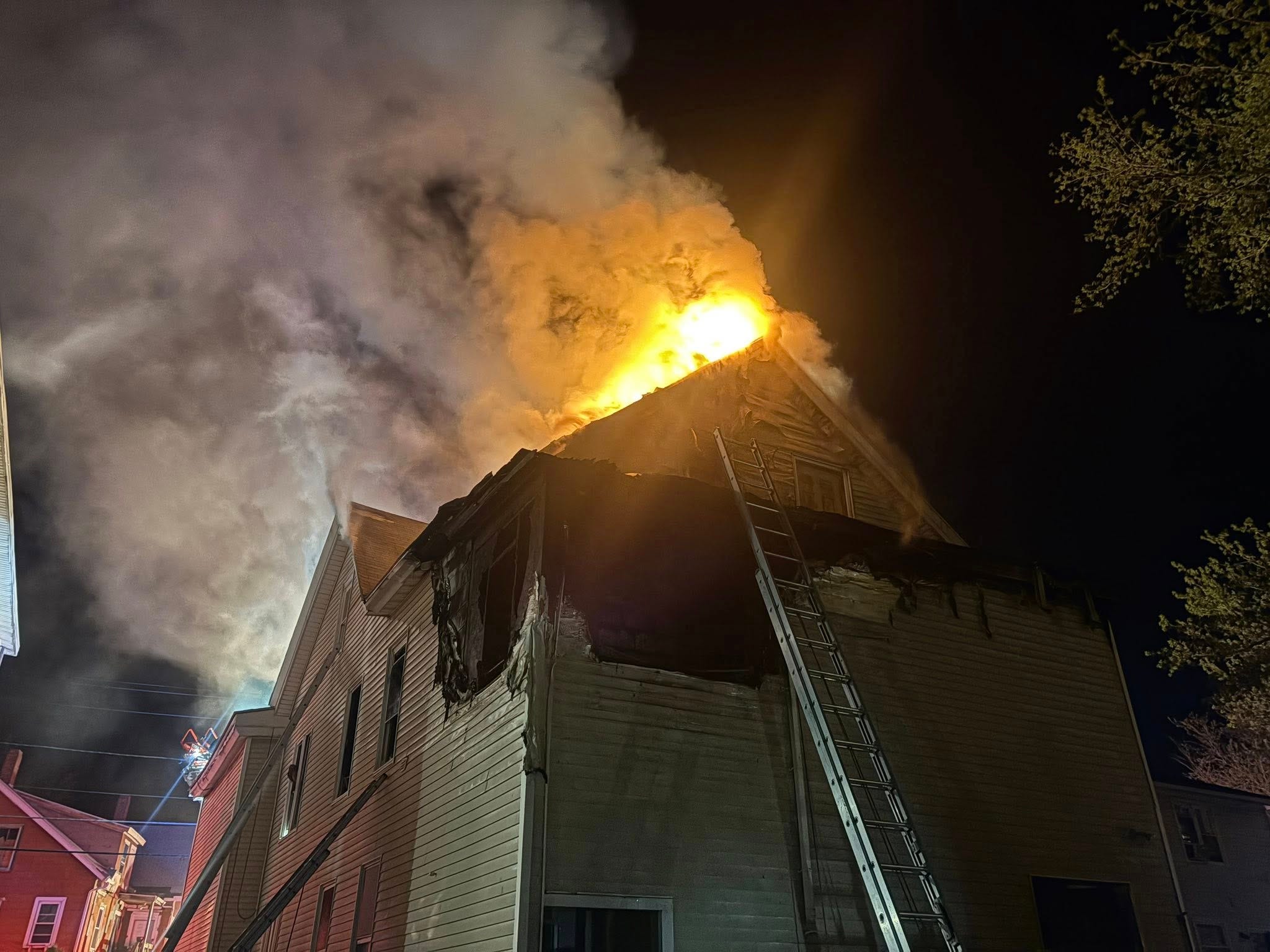 Overnight fire hits multi-family building in Southbridge