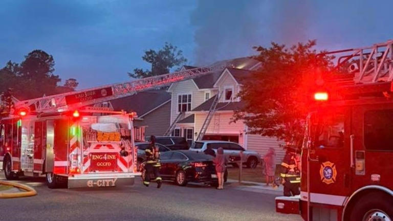 Three sent to hospital for smoke inhalation after Goose Creek house fire