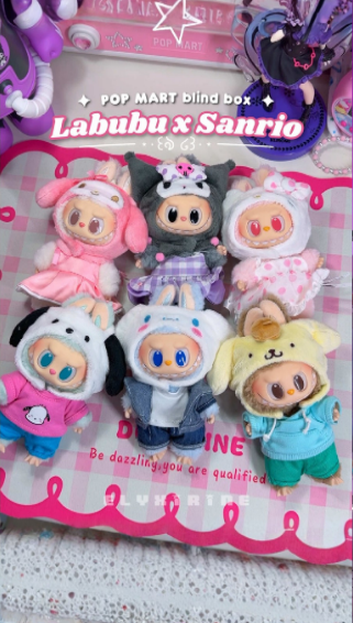 LABUBU X SANRIO collab is here, which character is your favorite?