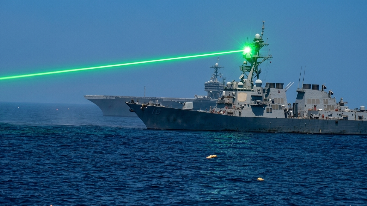 This laser can destroy everything - until you put a mirror in front of it