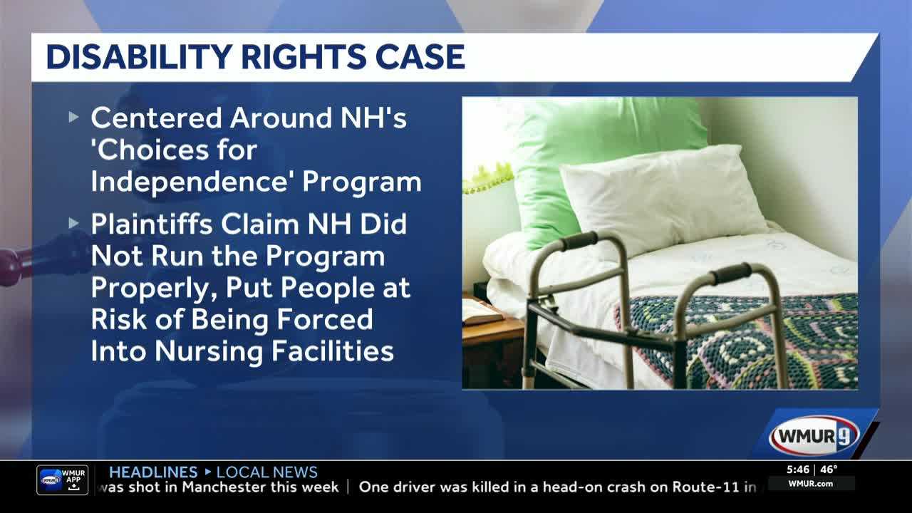Major disability rights case moves forward in New Hampshire