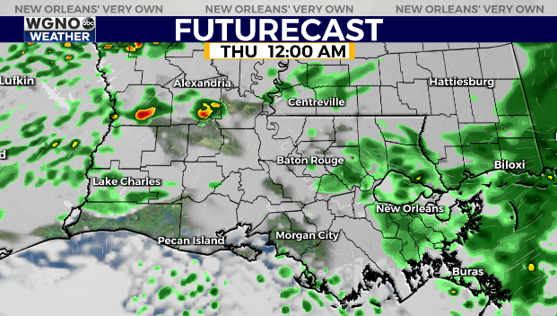 Warm again, localized strong storms tonight