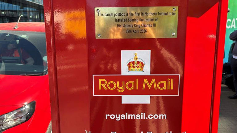 Royal solar-powered postbox gets students' seal of approval
