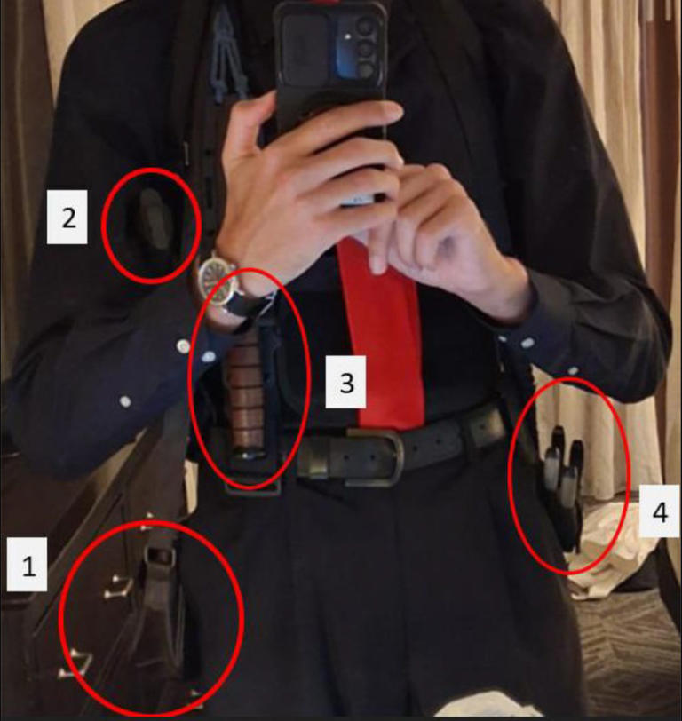 WHCD suspect Cole Allen took smirking selfie while armed to the teeth ...