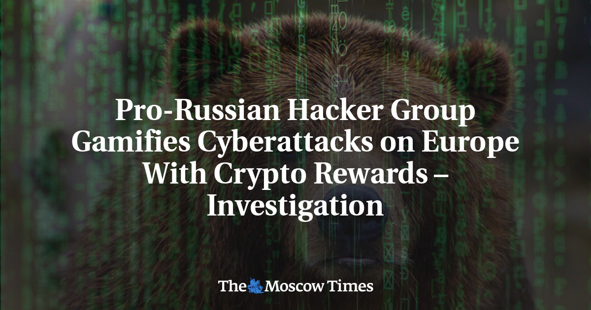 Pro-Russian hacker group gamifies cyberattacks on Europe with crypto ...