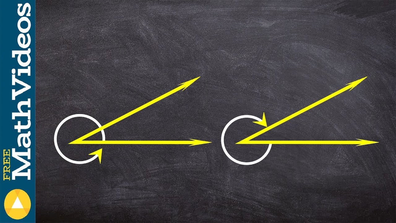 Determine the measure of an angle in radians