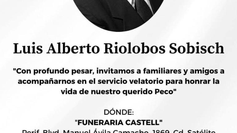 ¿De qué murió Luis Alberto Riolobos, reconocido actor mexicano de ...