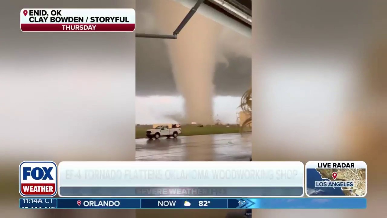 Family-owned shop destroyed in EF-4 tornado in Oklahoma