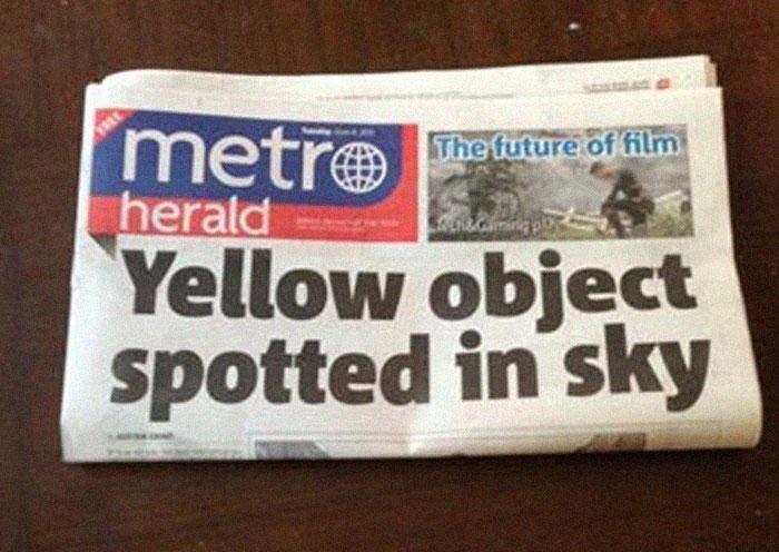 30 horrible newspaper headlines to make you facepalm at the stupidity