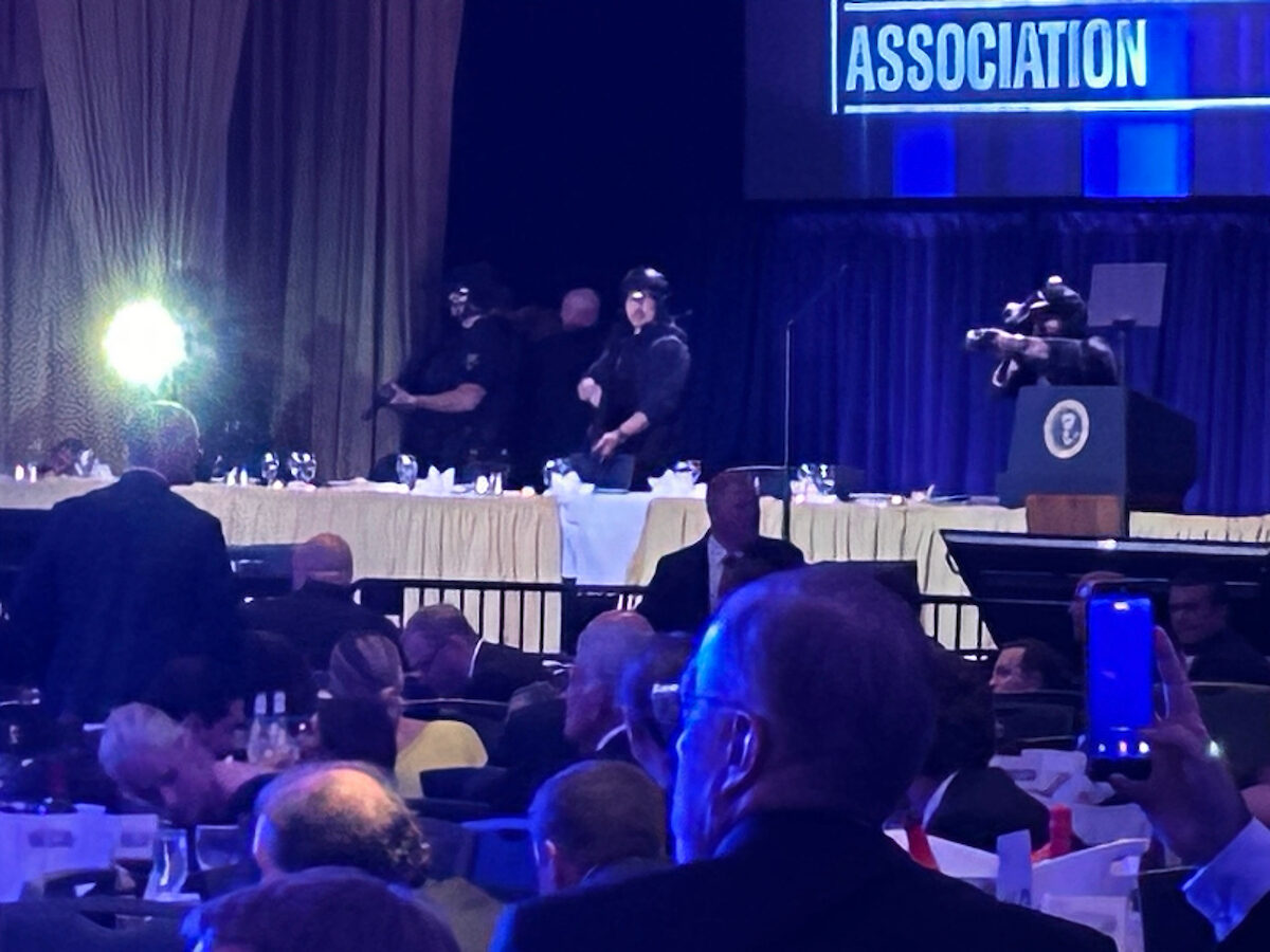 A White House correspondents’ dinner like no other