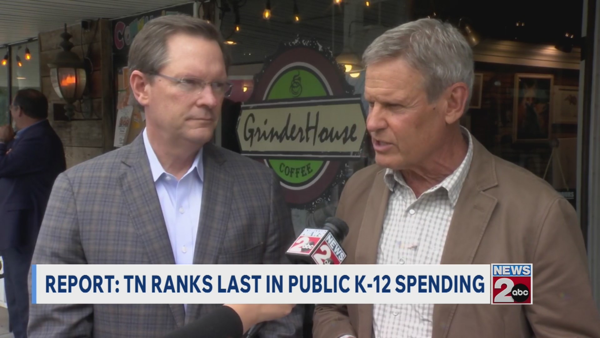 Gov. Bill Lee reacts to report ranking TN last for K-12 investment