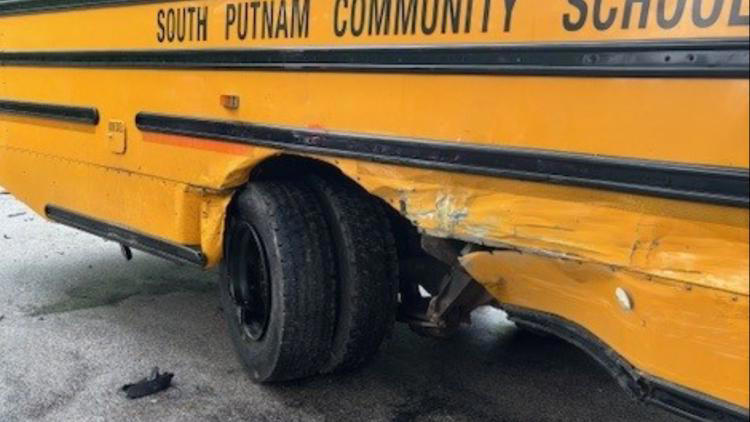 Police investigate after SUV, school bus with 24 students on board ...