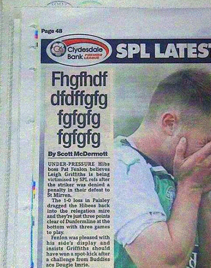 30 horrible newspaper headlines to make you facepalm at the stupidity