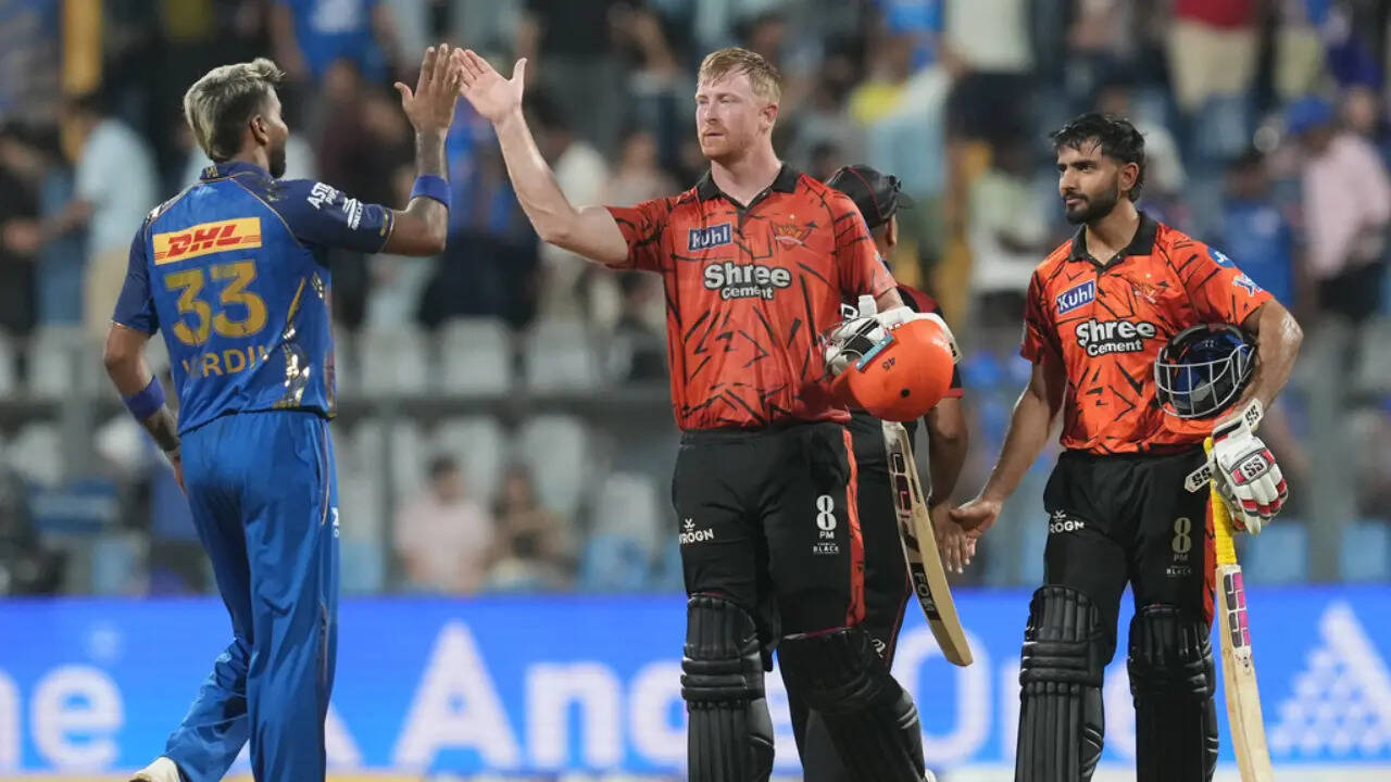 IPL 2026 points table: SRH climb to 3rd place, MI suffer 6th defeat