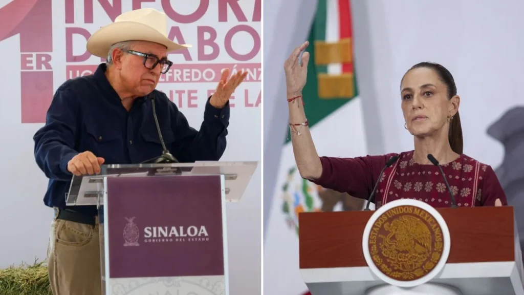 Rubén Rocha afirma tener el apoyo de Sheinbaum ante acusaciones de ...