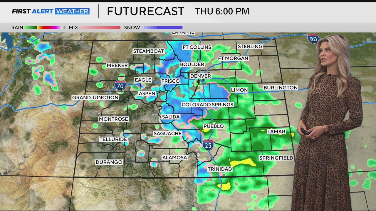 Chances for heavy rain and snow coming to Denver and Colorado
