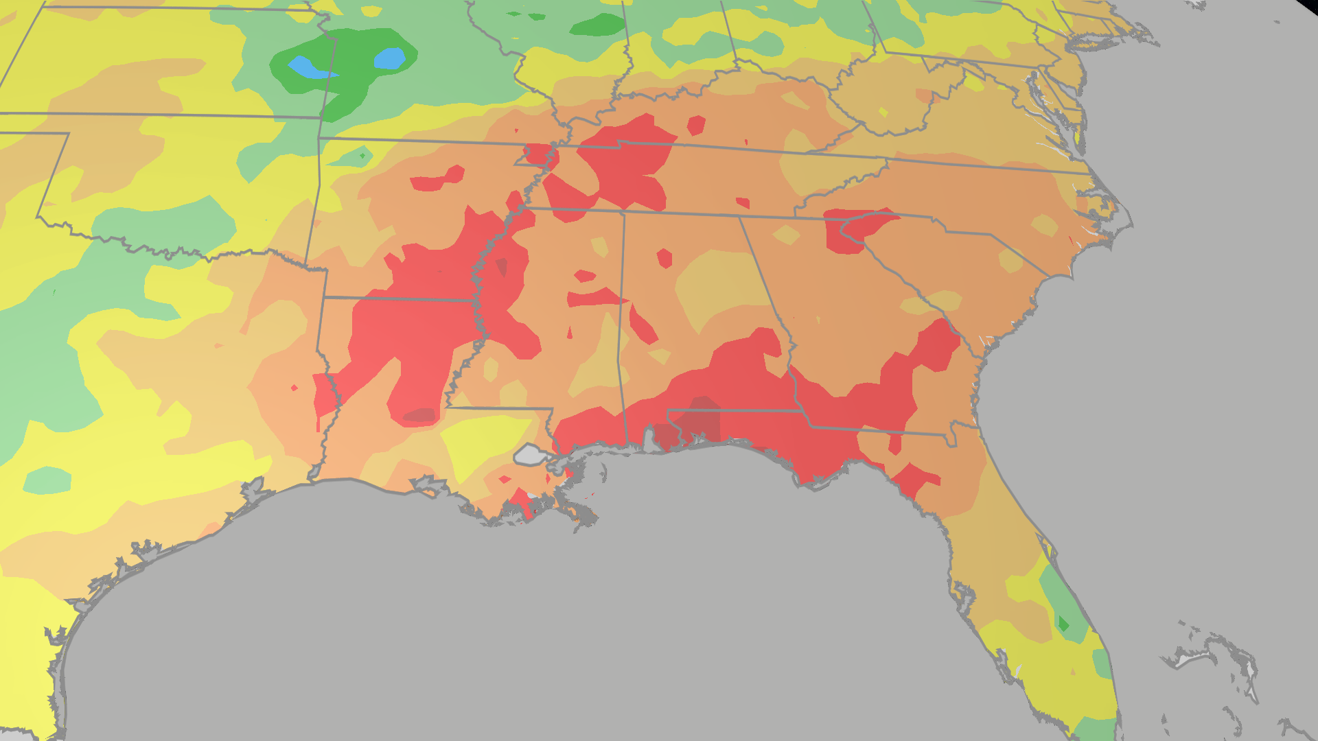 Why the drought in the Southeast