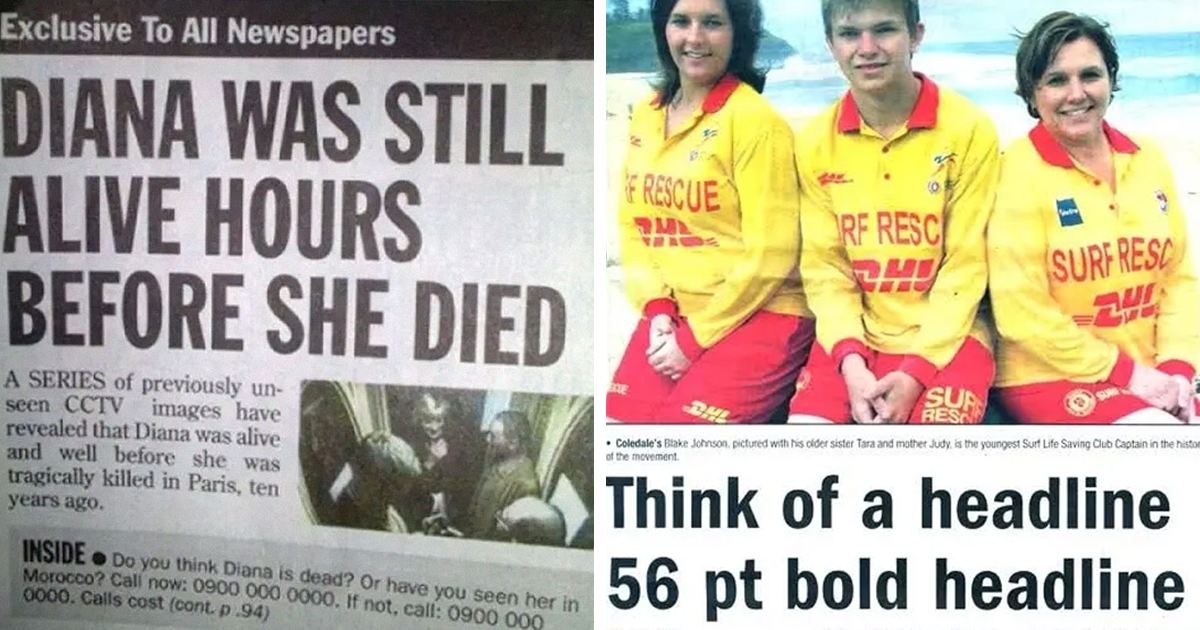 30 horrible newspaper headlines to make you facepalm at the stupidity