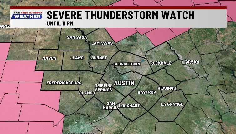 Periods of heavy rain and storms Thursday and Friday