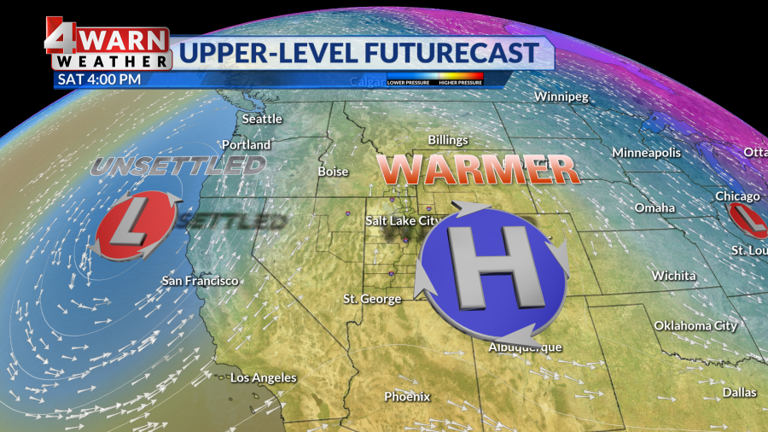 Warming up with isolated rain chances through Friday, then warmer this ...