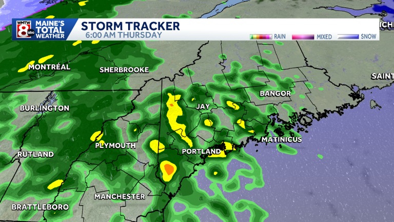 Impact weather Thursday, the only shot at soaking rain this week