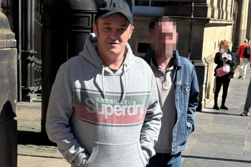 Drunk Scot threatened to take a man's face off outside nightclub
