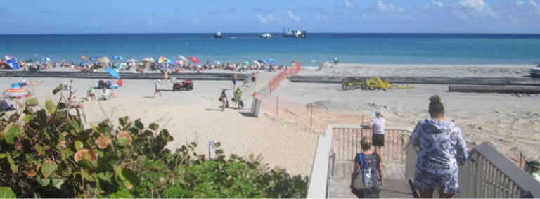 Popular Palm Beach County beach is finally wide enough for everyone