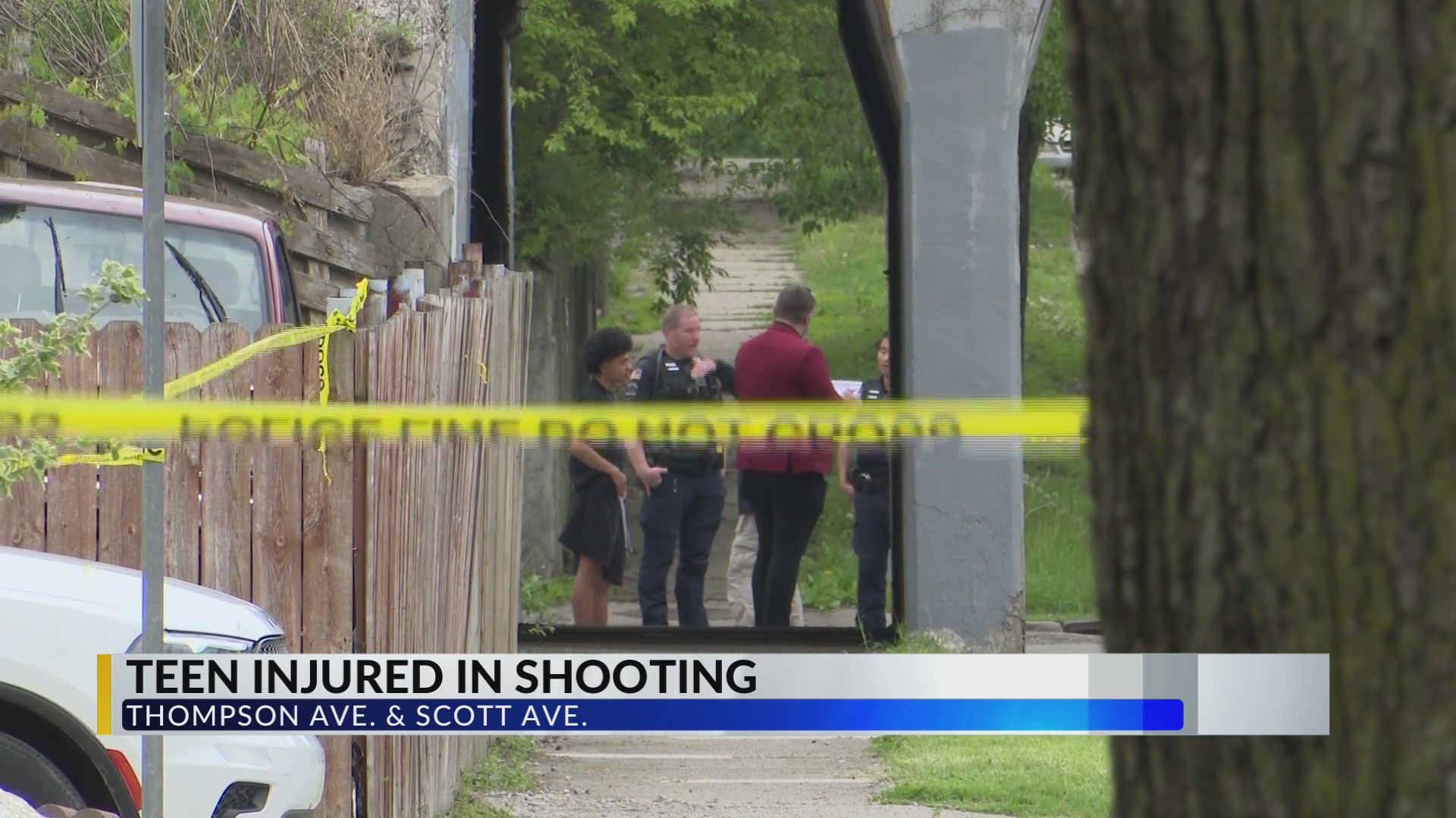 Teen injured in shooting